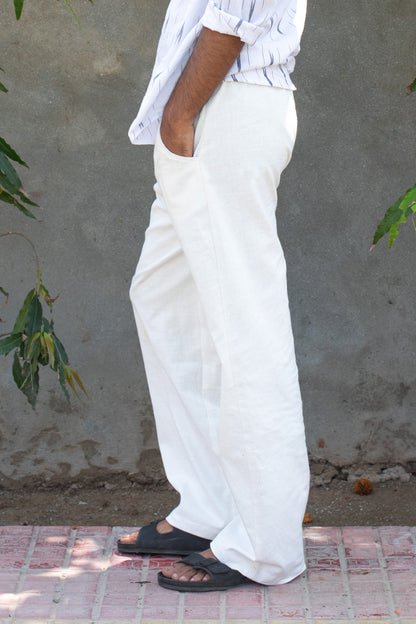 Classic White Pants