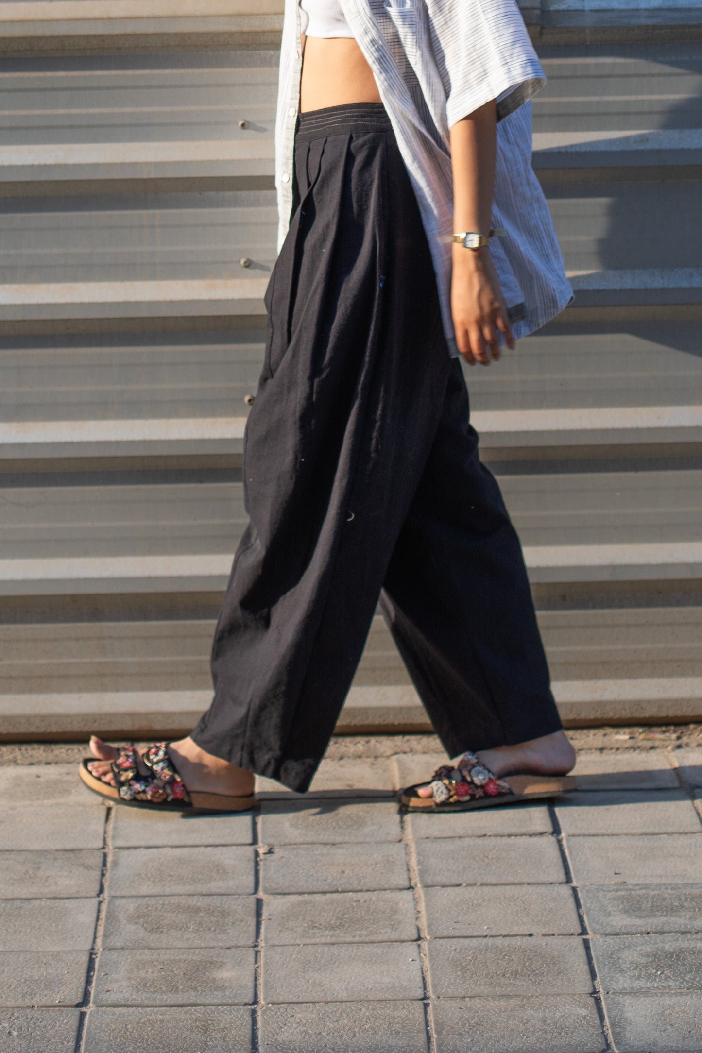 Everyday Pleated Pants