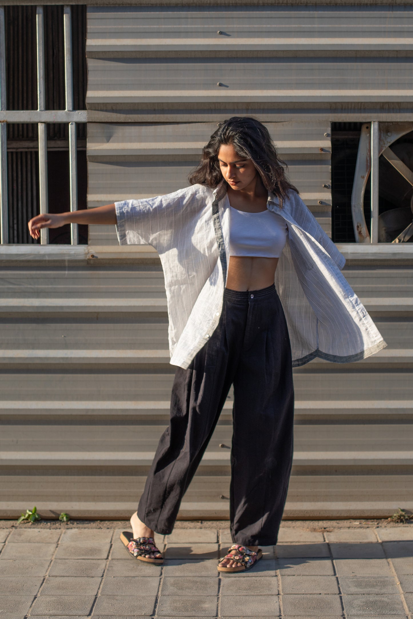 Everyday Pleated Pants