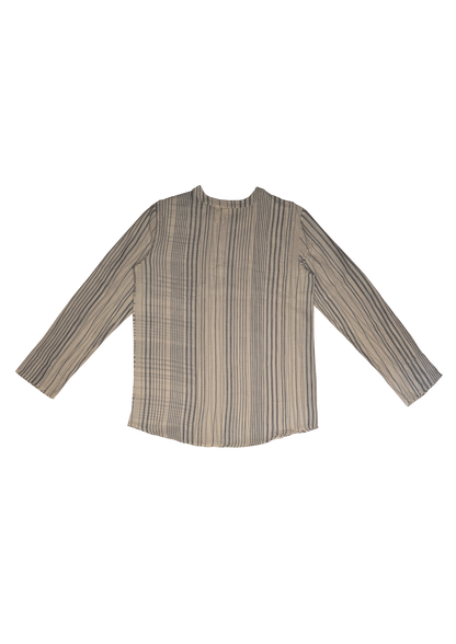 The Misaligned Shirt: Blue Striped