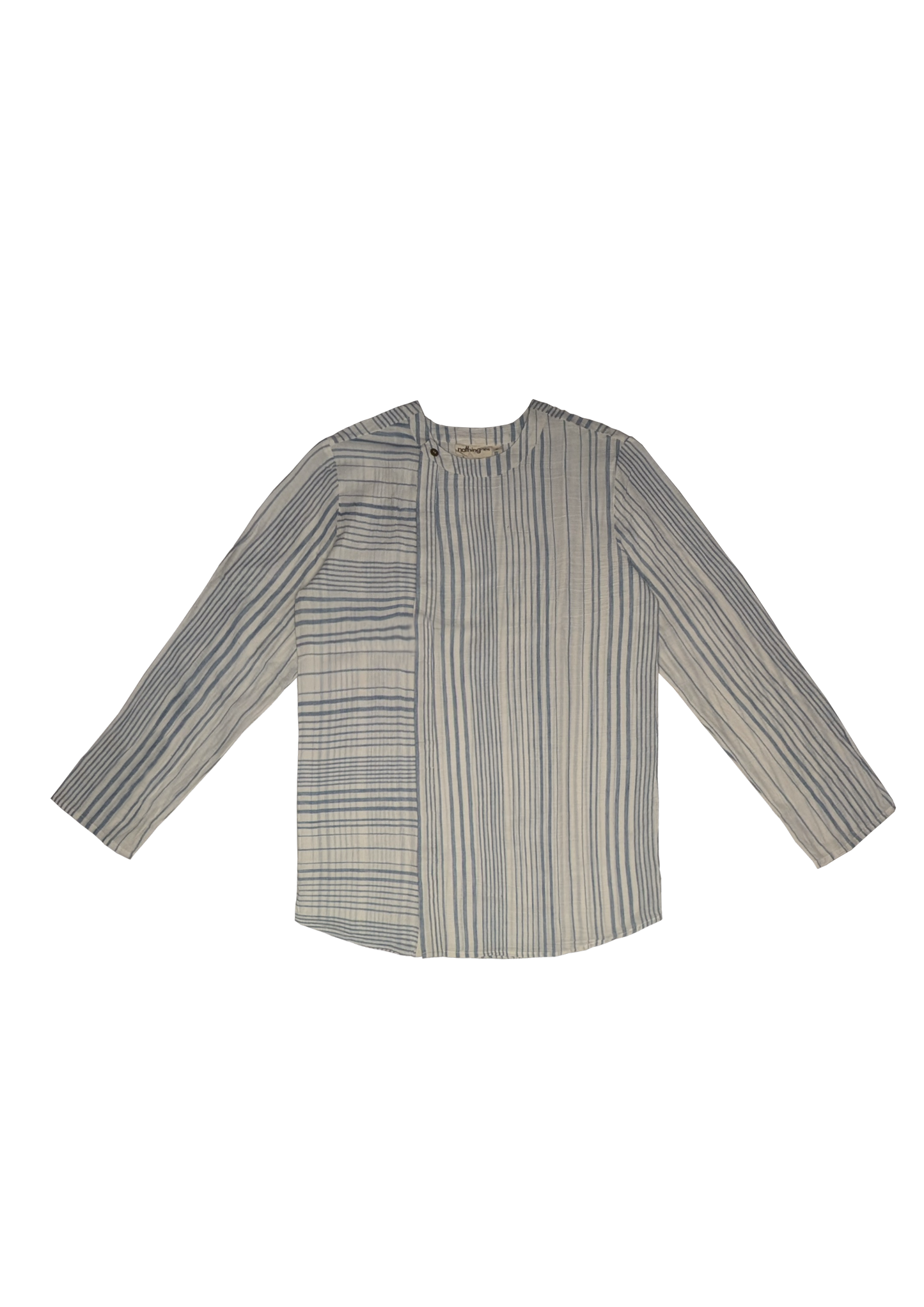 The Misaligned Shirt: Blue Striped